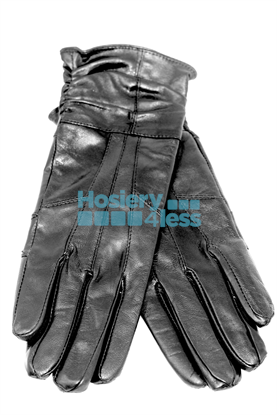 Picture of LEATHER GLOVES GATHERED BY SIDE