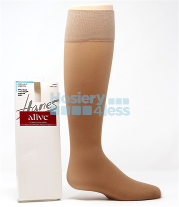 Picture of HANES ALIVE KNEE HIGH 2 PACK