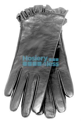 Picture of LEATHER GLOVES ANGLE HEM TOP
