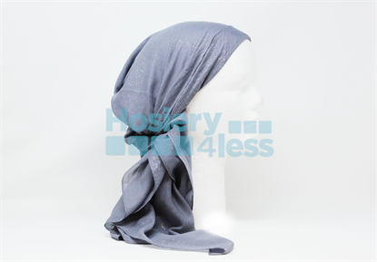 Picture of GRAY SPARKLE PRINT HEADSCARF