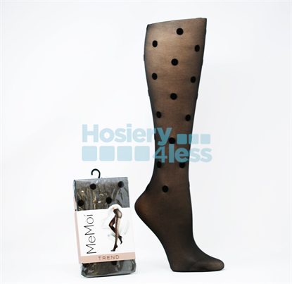 Picture of DOT FLOCKED SHEER TIGHTS