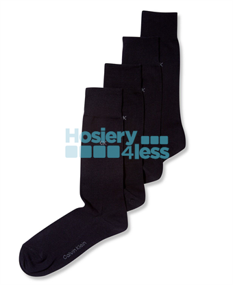 Picture of 4P DRESS CREW SOCKS BLACK