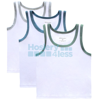 Picture of PC BOYS SLEEVELESS COLOR TRIM UNDERSHIRT
