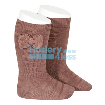 Picture of KNEE SOCK KNIT BOW