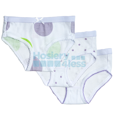 Picture of FEATHERS GIRLS POLKA DOT 3 PACK BRIEF