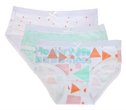 Picture of FEATHERS GIRLS MOD PRINT 3 PACK BRIEFS