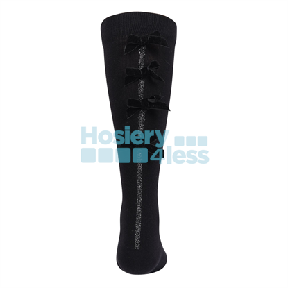 Picture of ZUBII BACKSEAM BOW KNEE SOCK