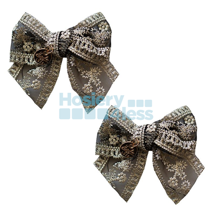 Picture of HALO ANNA LACE DOUBLE BOW CLIP
