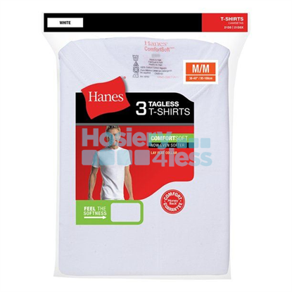 Picture of HANES MENS CREW NECK UNDERSHIRTS 3 PACK
